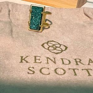 Kendra Scott turquoise adjustable ring